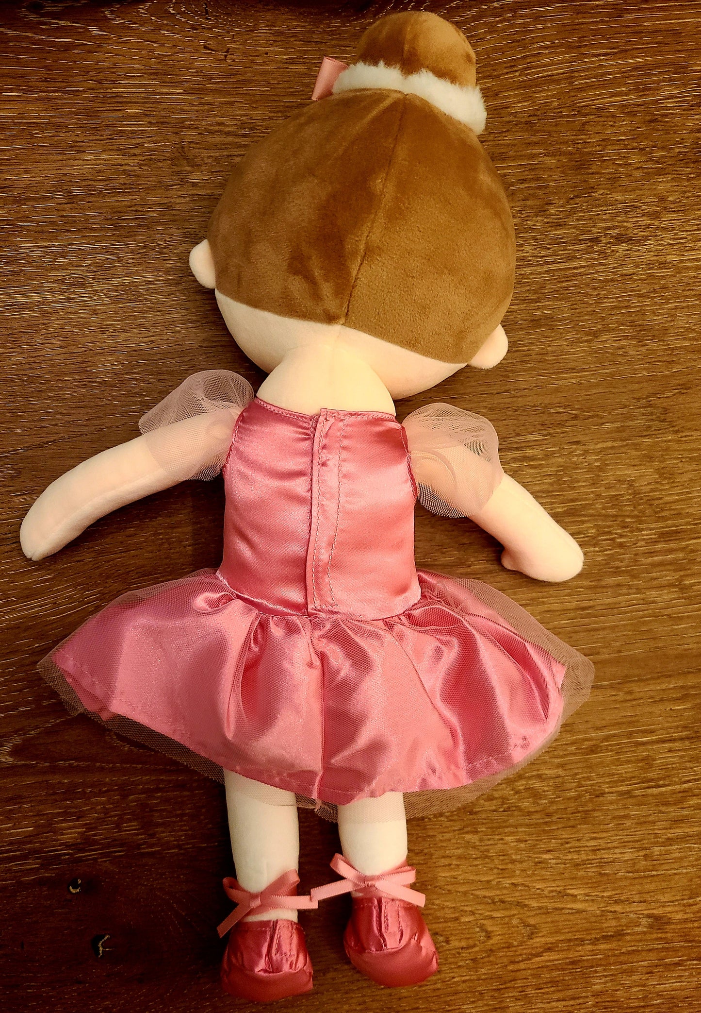 Personalized Soft Rag 15in Ballerina  Dress UP Plush Doll Toy/Handmade Baby Gift Toy