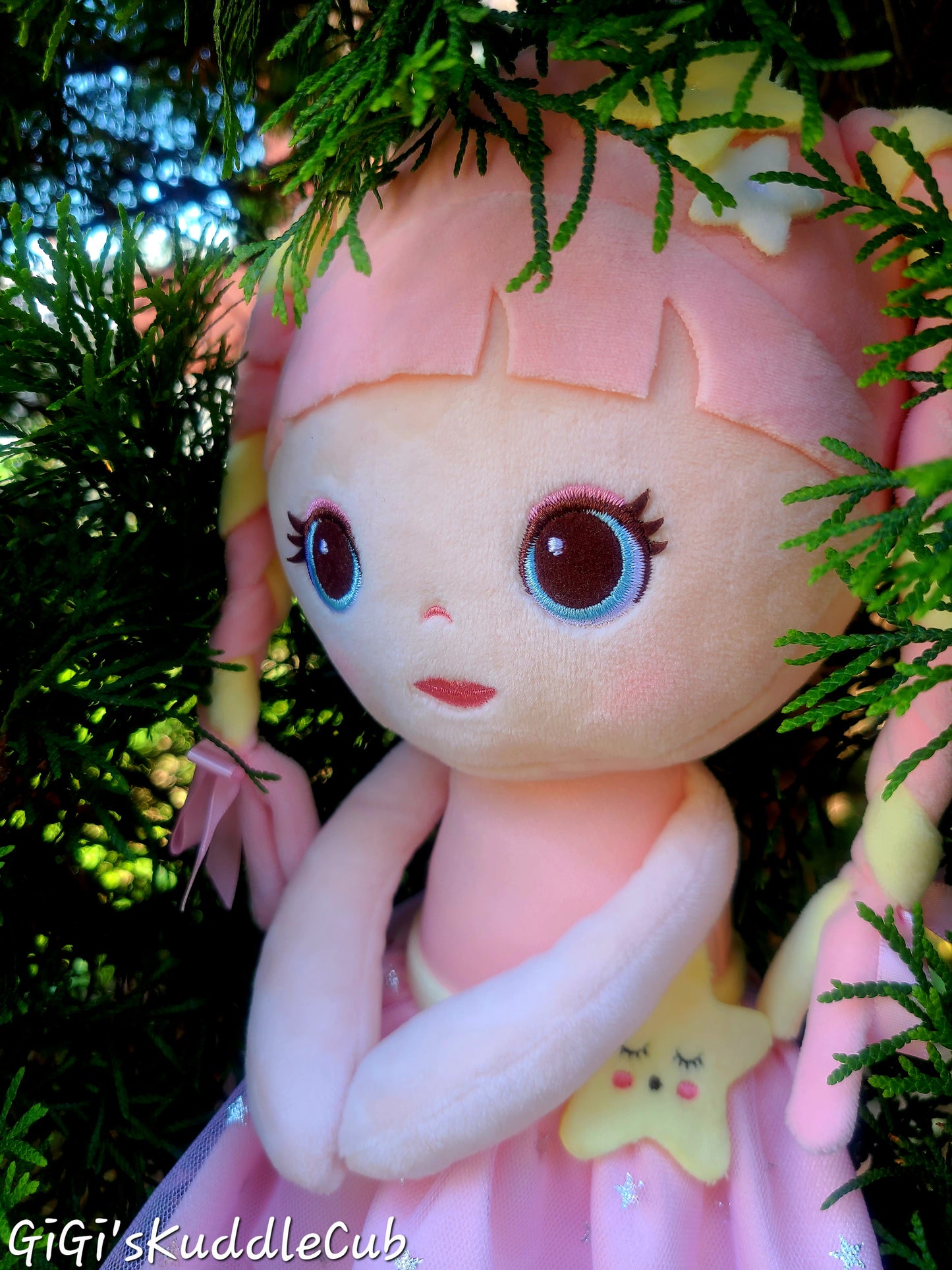 Soft Rag 16in Star Fairy Baby Girl Plush Doll Toy/ Baby Gift/Decor/ Baby Plush Toy