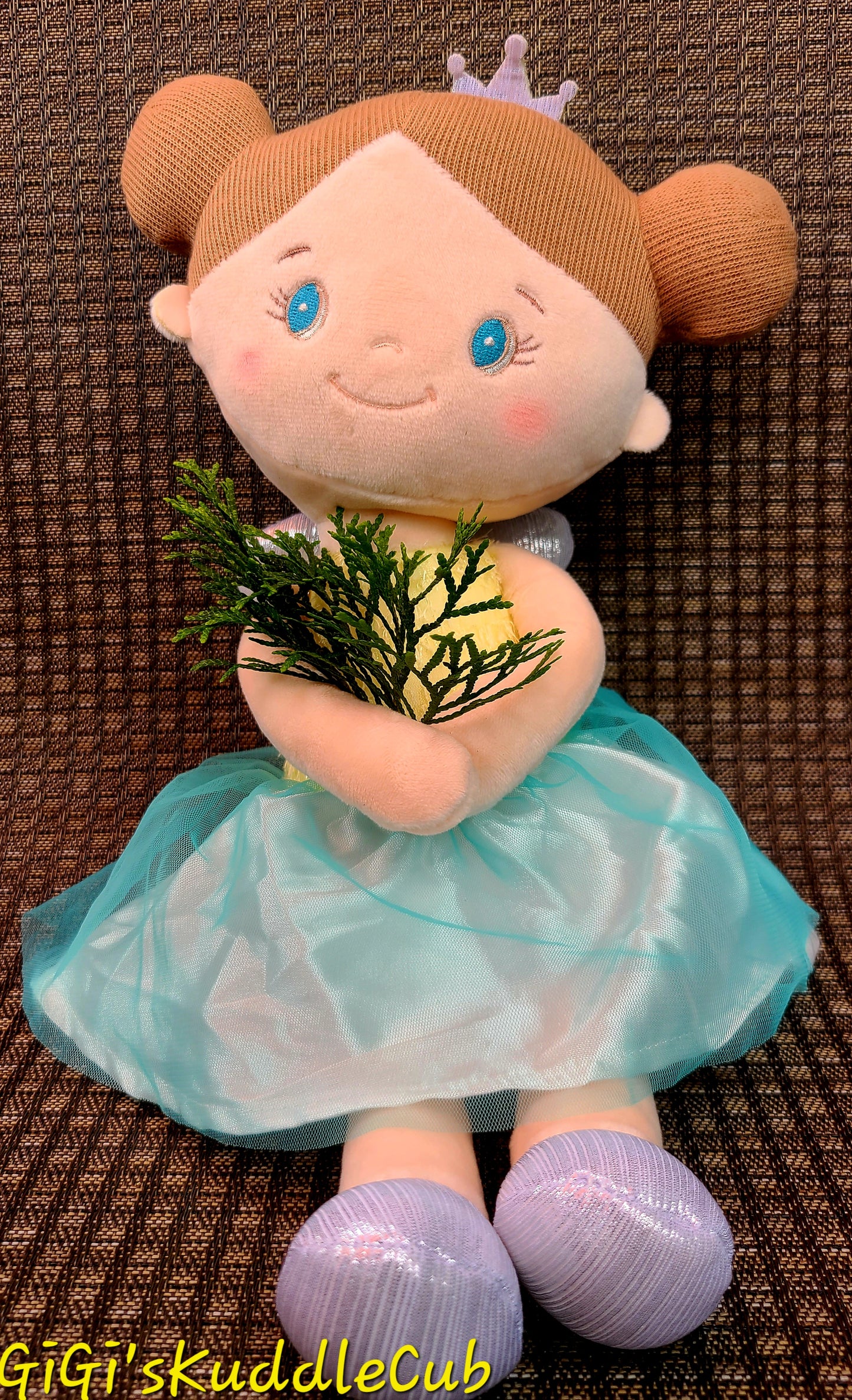 Soft Rag 14in Fairy Girl Plush Doll Toy/ Decor/Handmade Baby Rag Dolls/ Princess Fairy Plush Doll Toy Gift
