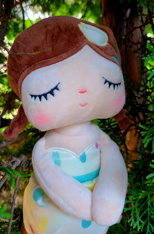 Soft Rag 13in Tulip Fairy Plush Doll Toys/Handmade Baby Gift Toy/Decor/Baby Gift Toy/ Metoo
