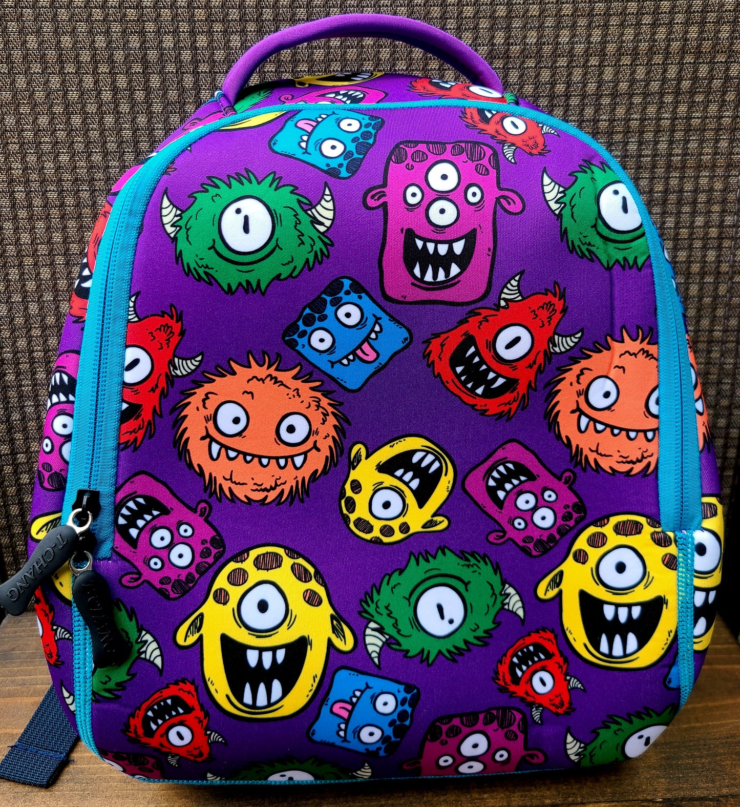 Monster 3D Cartoon kids Boy/Girl  Waterproof Neoprene  Preschool Backpack.