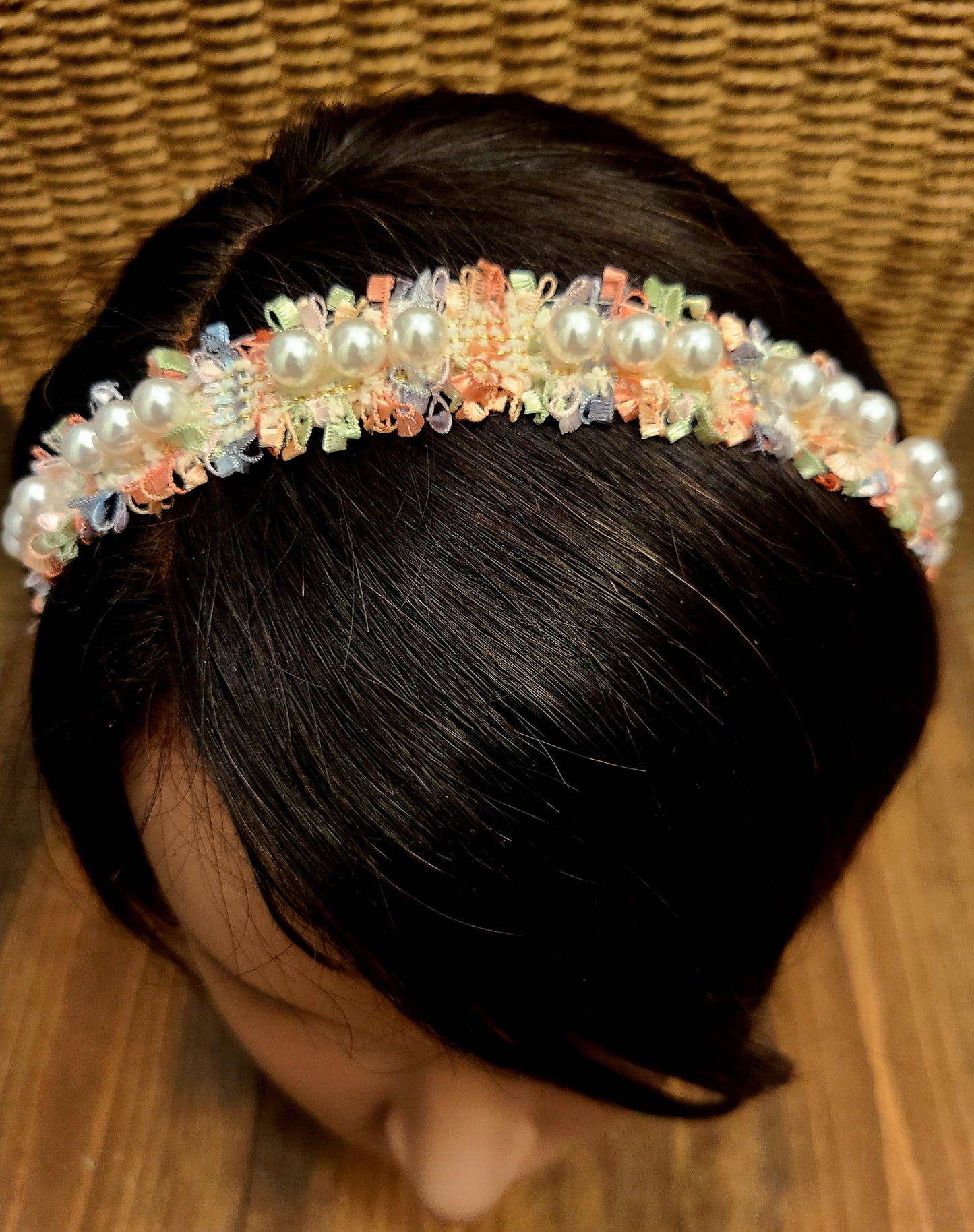 Elegant Pearl Headband Hair Accessories For Toddlers/Girls