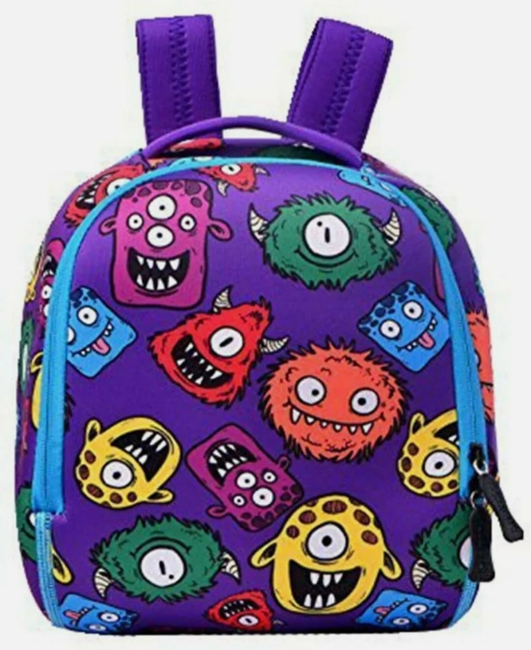 Monster 3D Cartoon kids Boy/Girl  Waterproof Neoprene  Preschool Backpack.